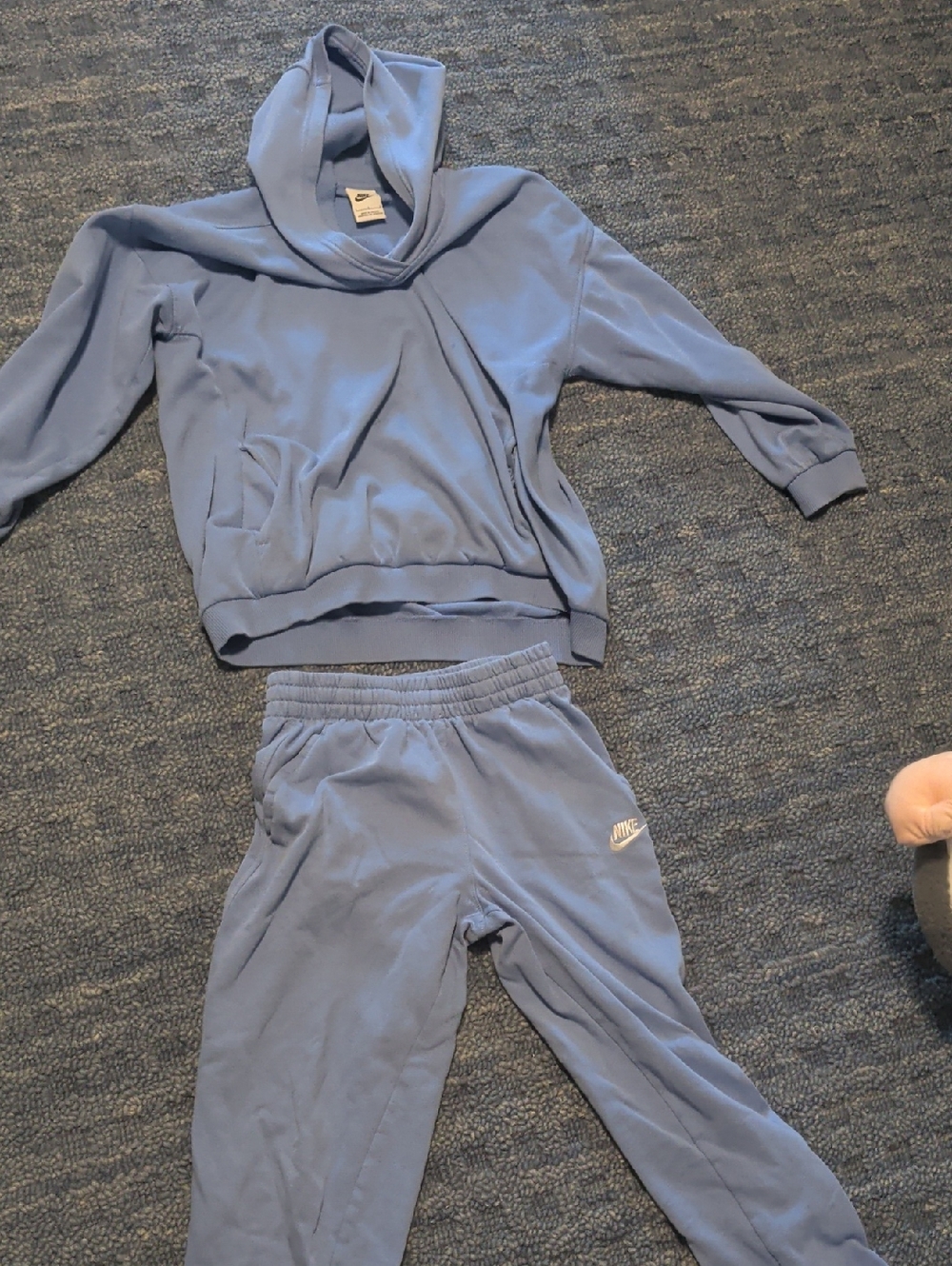 Nike Light Blue Hoodie and Joggers Set